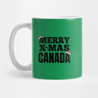 Merry X-Mas Canada Mug